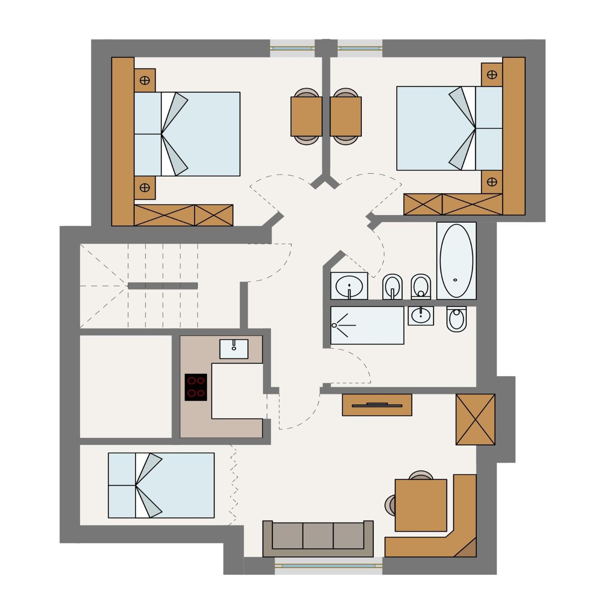 Apartment Ruiel Santa Cristina Val Gardena Luaran gambar